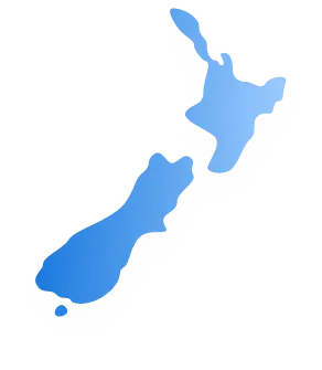 New Zealand map